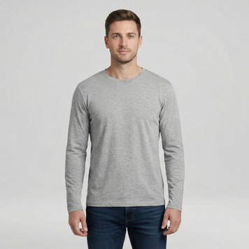 Футболка з довгим рукавом Extreme L/S, Сірий, Унісекс 2754 фото